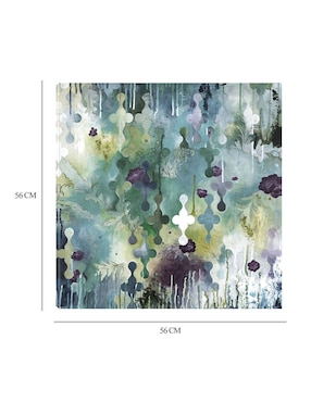 Cuadro decorativo Tormenta con espuma de mar II técnica mixta Cuadros Jr Colores