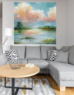Cuadro decorativo Primavera silenciosa técnica mixta Cuadros Jr Lagos