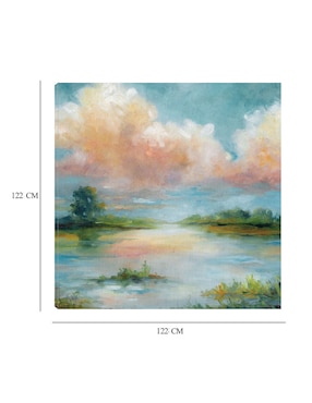 Cuadro decorativo Primavera silenciosa técnica mixta Cuadros Jr Lagos