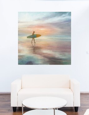 Cuadro decorativo Surf técnica mixta Cuadros Jr Playas