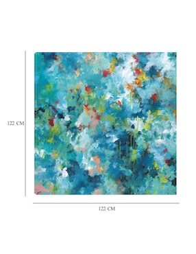 Cuadro decorativo Selva técnica mixta Cuadros Jr Colores