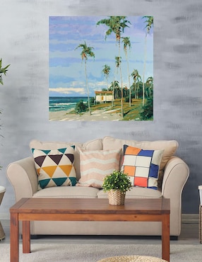 Cuadro decorativo Tropical 1 técnica mixta Cuadros Jr Trópico