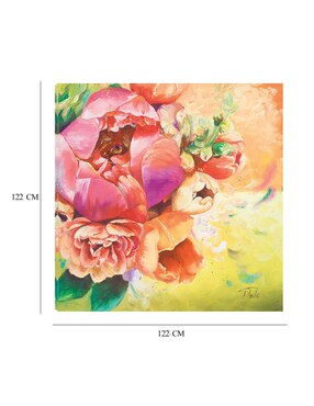 Cuadro decorativo Ramo de peonias I técnica mixta Cuadros Jr Arreglo Floral