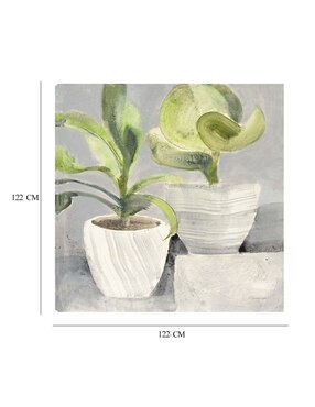 Cuadro decorativo Vegetacion técnica mixta Cuadros Jr Macetas