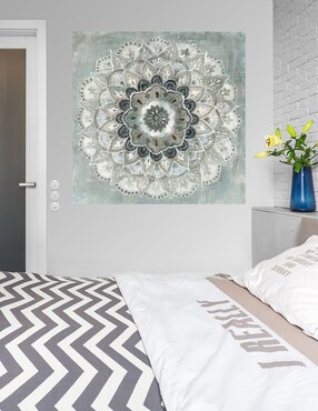 Cuadro decorativo Resplandor neutral técnica mixta Cuadros Jr Formas