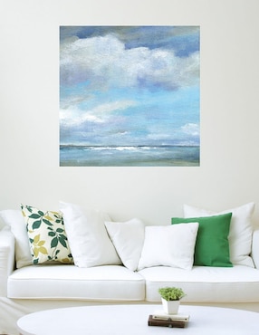 Cuadro decorativo Sombra de atardecer II técnica mixta Cuadros Jr Playas