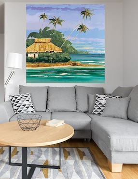 Cuadro decorativo Tropical 2 técnica mixta Cuadros Jr Trópico