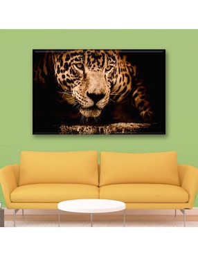 Cuadro decorativo Industria Grafica Ciento 23 Reflejo de jaguar