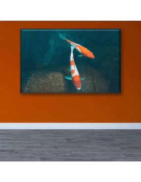 Cuadro decorativo Industria Grafica Ciento 23 Pareja de peces koi