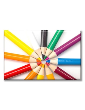 Cuadro decorativo Industria Grafica Ciento 23 Lápices de colores