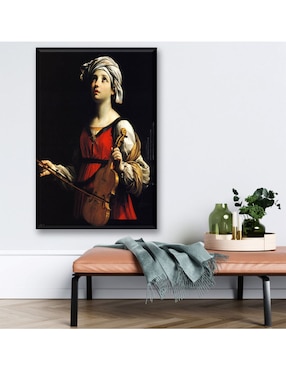 Cuadro decorativo Industria Grafica Ciento 23 Santa Cecilia