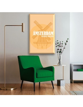 Cuadro decorativo Industria Grafica Ciento 23 Ámsterdam ilustración