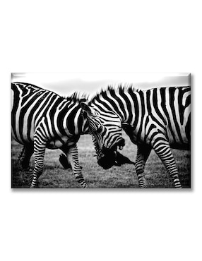 Cuadro decorativo Industria Grafica Ciento 23 Zebras