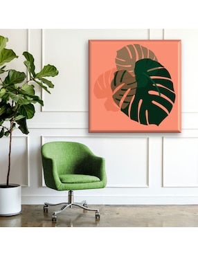 Cuadro decorativo Industria Grafica Ciento 23 Monsteras