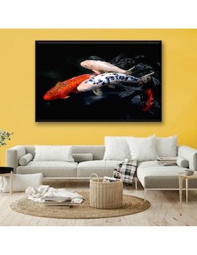 Cuadro decorativo Industria Grafica Ciento 23 Peces koi