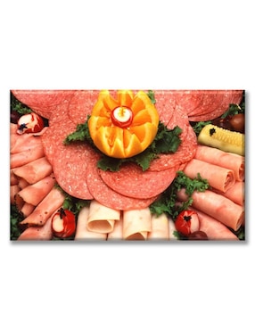 Cuadro decorativo Industria Grafica Ciento 23 Plato de carnes frías