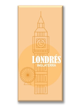 Cuadro decorativo Industria Grafica Ciento 23 Londrés ilustración