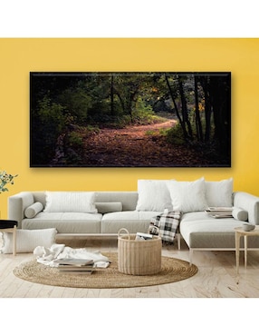 Cuadro decorativo Industria Grafica Ciento 23 Camino en el bosque
