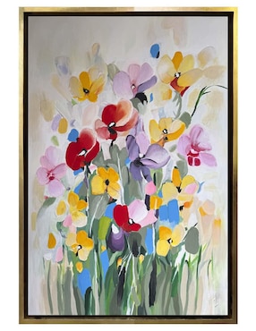 Pintura FlowersS técnica acrílico Lune Art Gallery