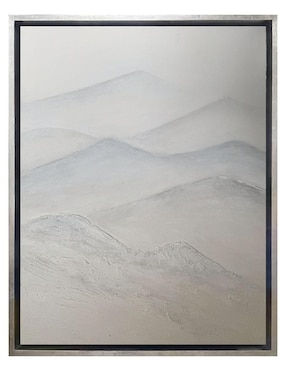Pintura Blanco Infinito técnica mixta Lune Art Gallery Mountais