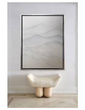 Pintura Blanco Infinito técnica mixta Lune Art Gallery Mountais