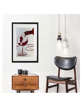 Pintura Good Wine técnica acrílico Lune Art Gallery Vinos