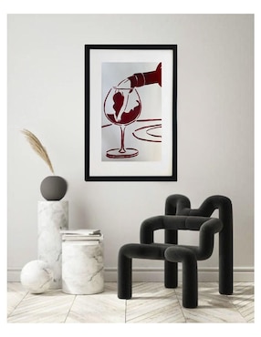 Pintura Good Wine técnica acrílico Lune Art Gallery Vinos