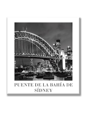 Cuadro Decorativo Industria Gráfica Ciento 23 Puente De La Bahía De Sidney