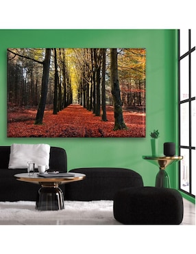 Cuadro decorativo Industria Grafica Ciento 23 Camino otoñal