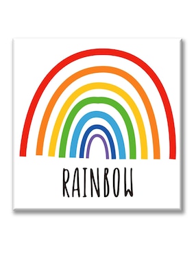 Cuadro decorativo Industria Grafica Ciento 23 Rainbow