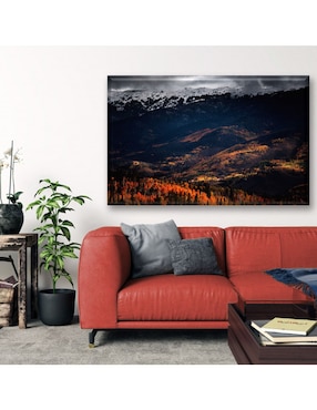 Cuadro decorativo Industria Grafica Ciento 23 Montañas en otoño