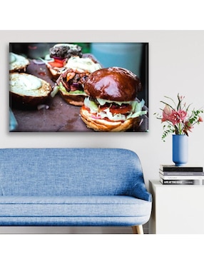 Cuadro decorativo Industria Grafica Ciento 23 Hamburguesas