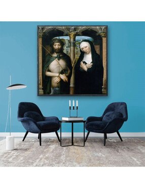 Cuadro decorativo Industria Grafica Ciento 23 Cristo coronado y la virgen