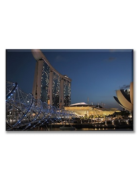 Cuadro decorativo Industria Grafica Ciento 23 Marina bay Sands en Singapur