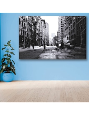 Cuadro decorativo Industria Grafica Ciento 23 Calles de la ciudad