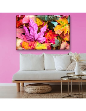 Cuadro decorativo Industria Grafica Ciento 23 Hojas de color pastel