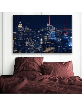 Cuadro decorativo Industria Grafica Ciento 23 Ciudad iluminada