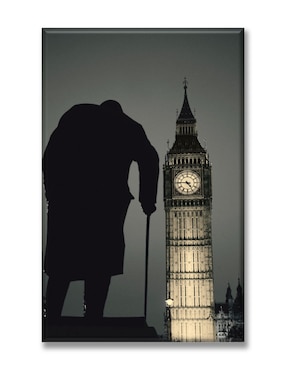 Cuadro decorativo Industria Grafica Ciento 23 Big ben iluminado
