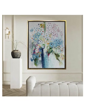 Pintura Belleza Imperfecta Floral técnica mixta Lune Art Gallery