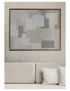Pintura Serena Neutralidad técnica mixta Lune Art Gallery Naturales abstractos