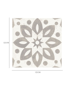 Cuadro decorativo Azulejo de Caravana de Invierno I técnica mixta Cuadros Jr Símbolos