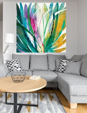 Cuadro decorativo Agave técnica mixta Cuadros Jr Formas