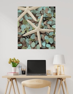 Cuadro decorativo Acuático 1 técnica mixta Cuadros Jr Criaturas Marinas