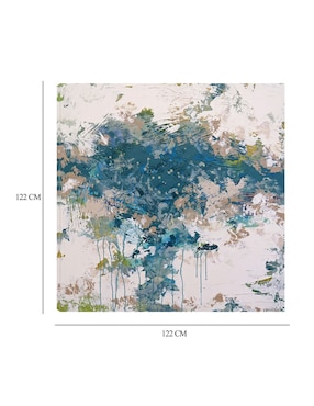 Cuadro decorativo Apisonamiento técnica mixta Cuadros Jr Colores