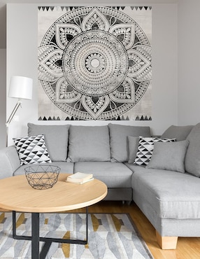 Cuadro decorativo Baldosa étnica técnica mixta Cuadros Jr Símbolos