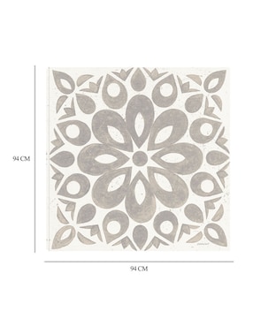 Cuadro decorativo Azulejo de Caravana de Invierno III técnica mixta Cuadros Jr Símbolos