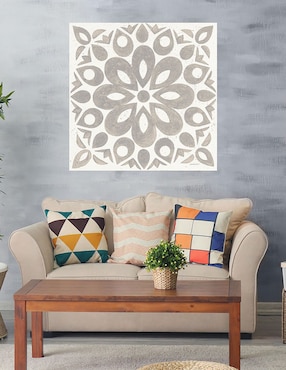 Cuadro decorativo Azulejo de Caravana de Invierno III técnica mixta Cuadros Jr Símbolos