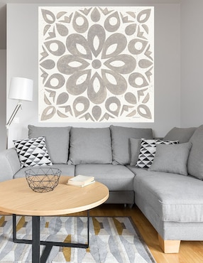 Cuadro decorativo Azulejo de Caravana de Invierno III técnica mixta Cuadros Jr Símbolos