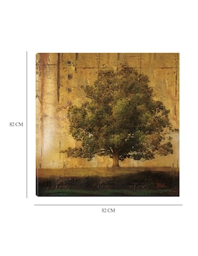 Cuadro decorativo Árbol envejecido I técnica mixta Cuadros Jr Árboles