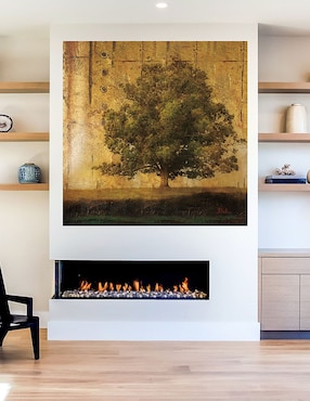 Cuadro decorativo Árbol envejecido I técnica mixta Cuadros Jr Árboles